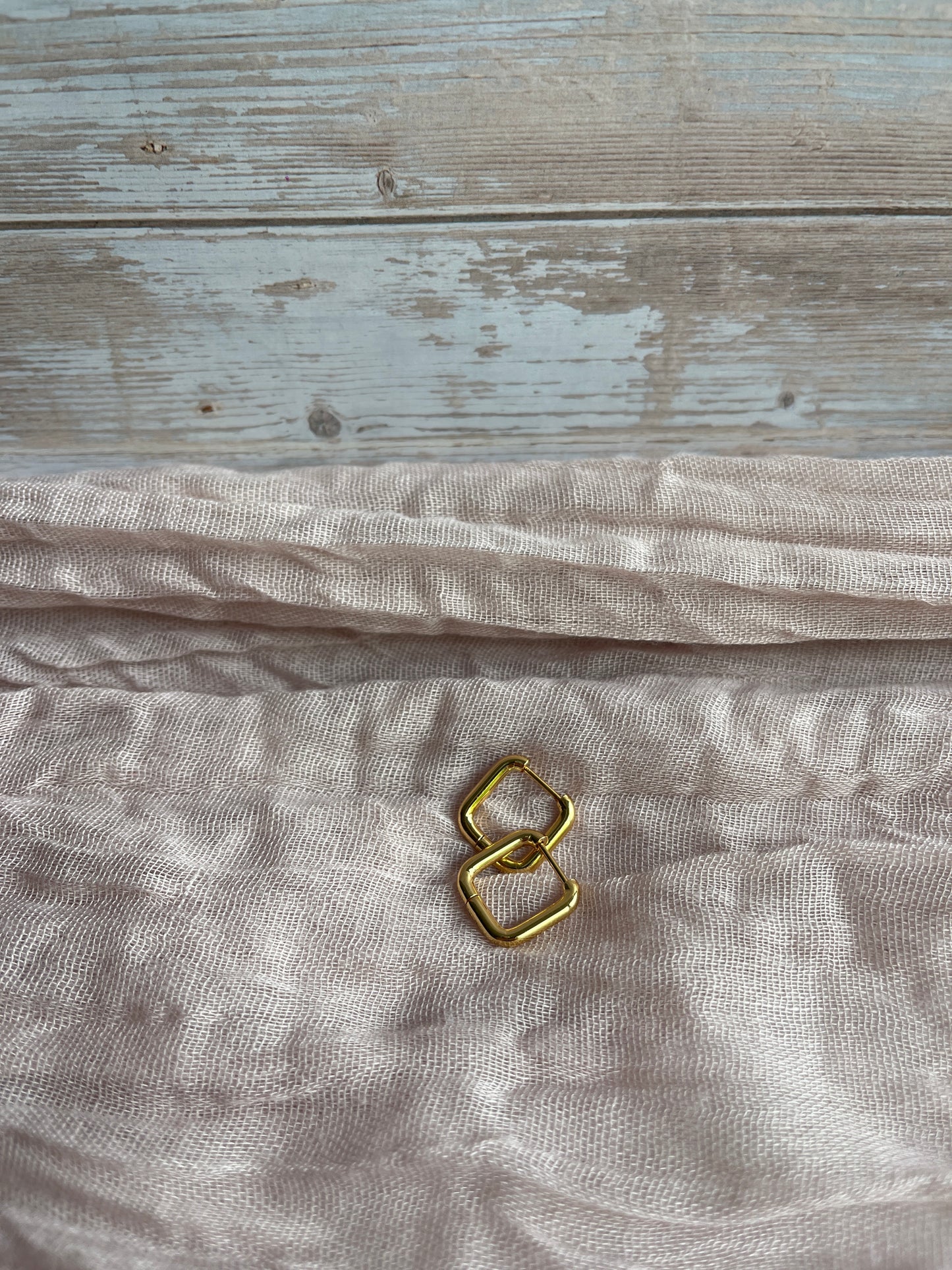 Créoles Carrées Dorées