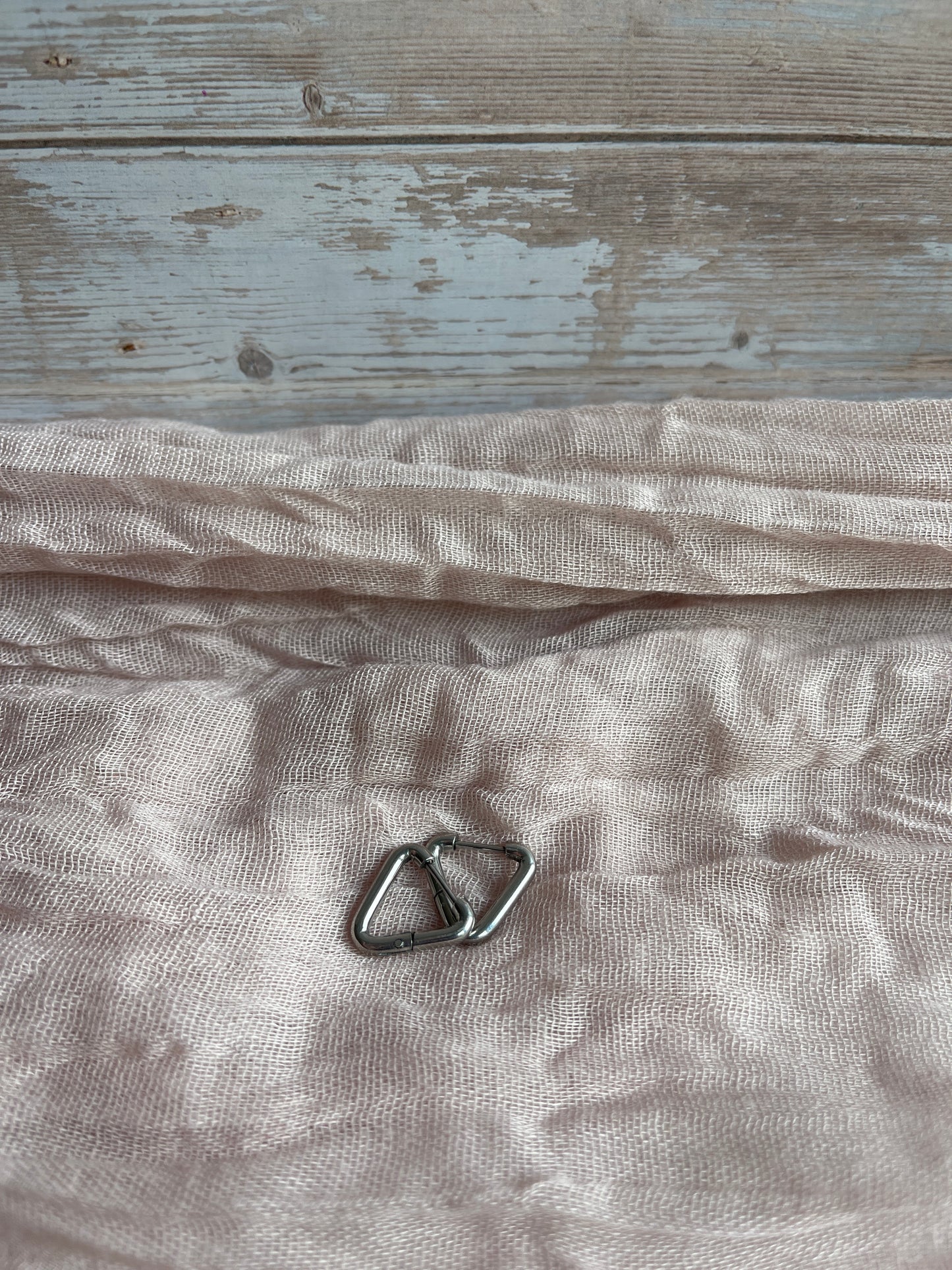 CRÉOLES TRIANGULAIRES ARGENTÉES