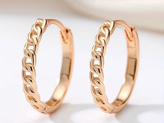 Créoles Anneaux Dorées