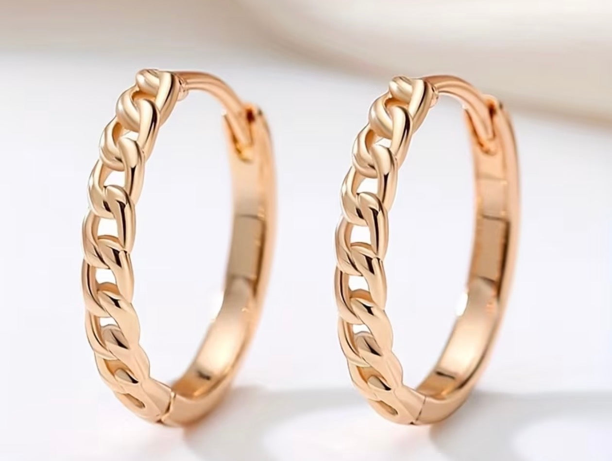 Créoles Anneaux Dorées