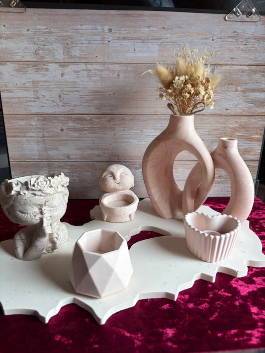 Set à Trou & Entrelacés Rosé