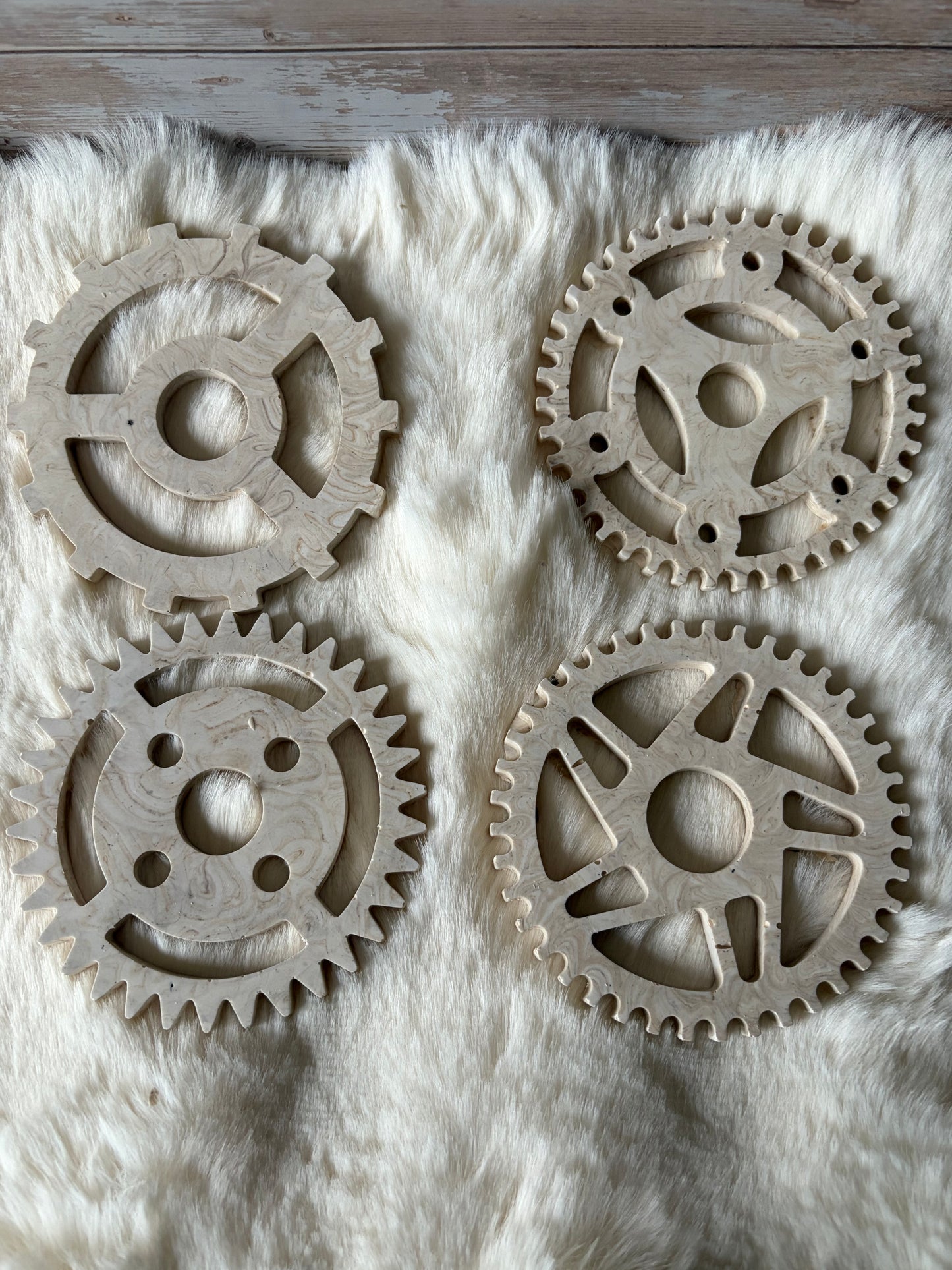 Quatuor de Sous-Verres Engrenages