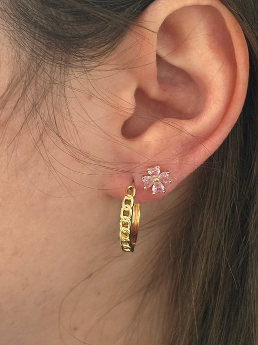 Créoles Anneaux Dorées