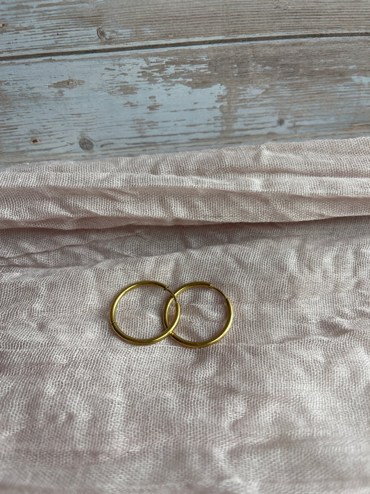 CREOLES RONDES DOREES