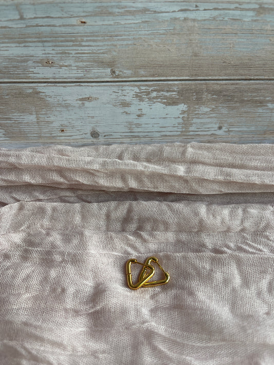 CRÉOLES TRIANGULAIRES DORÉES