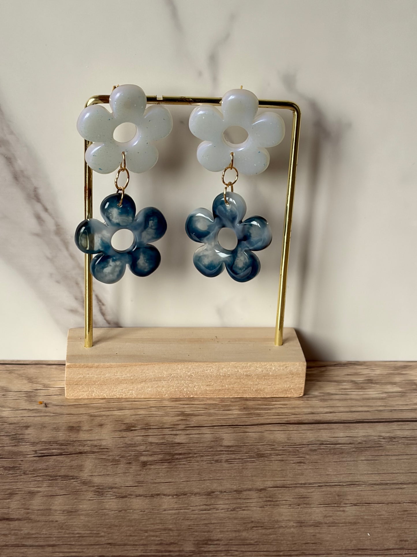 Boucles d'Oreilles en puce