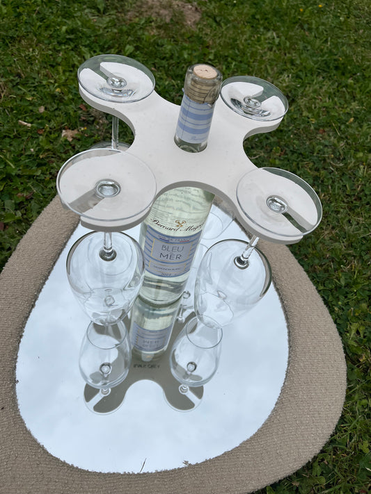 Quator Support à Verres à Vin