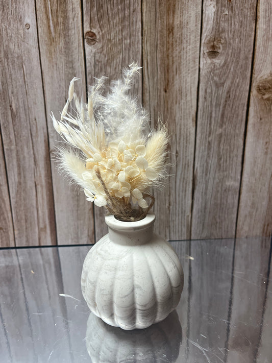 Vase Boule ligné