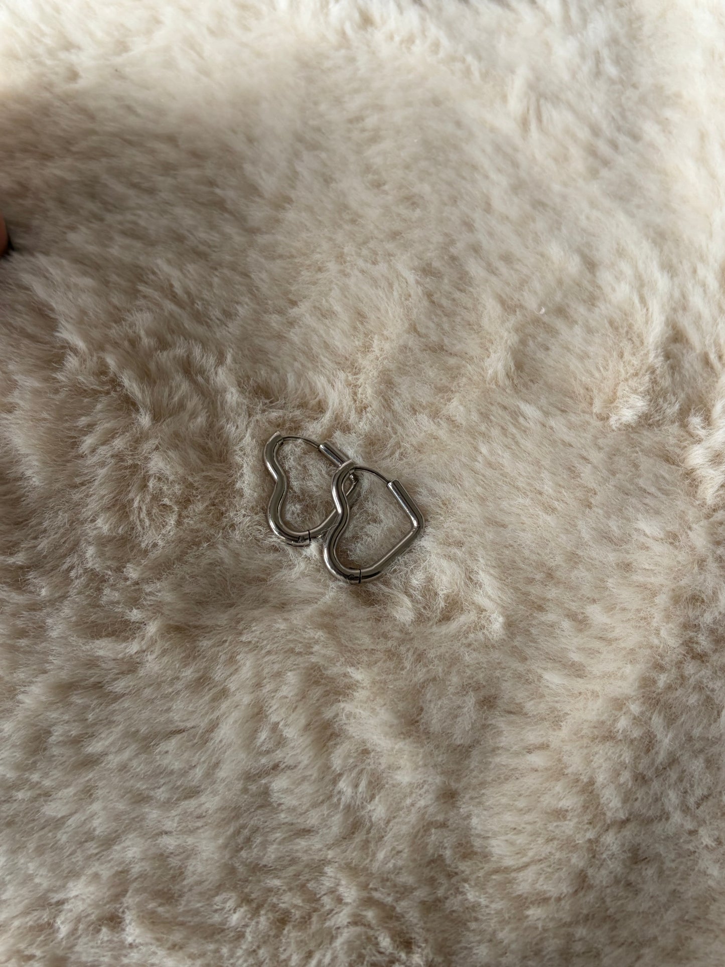 CREOLES COEURS ARGENTEES