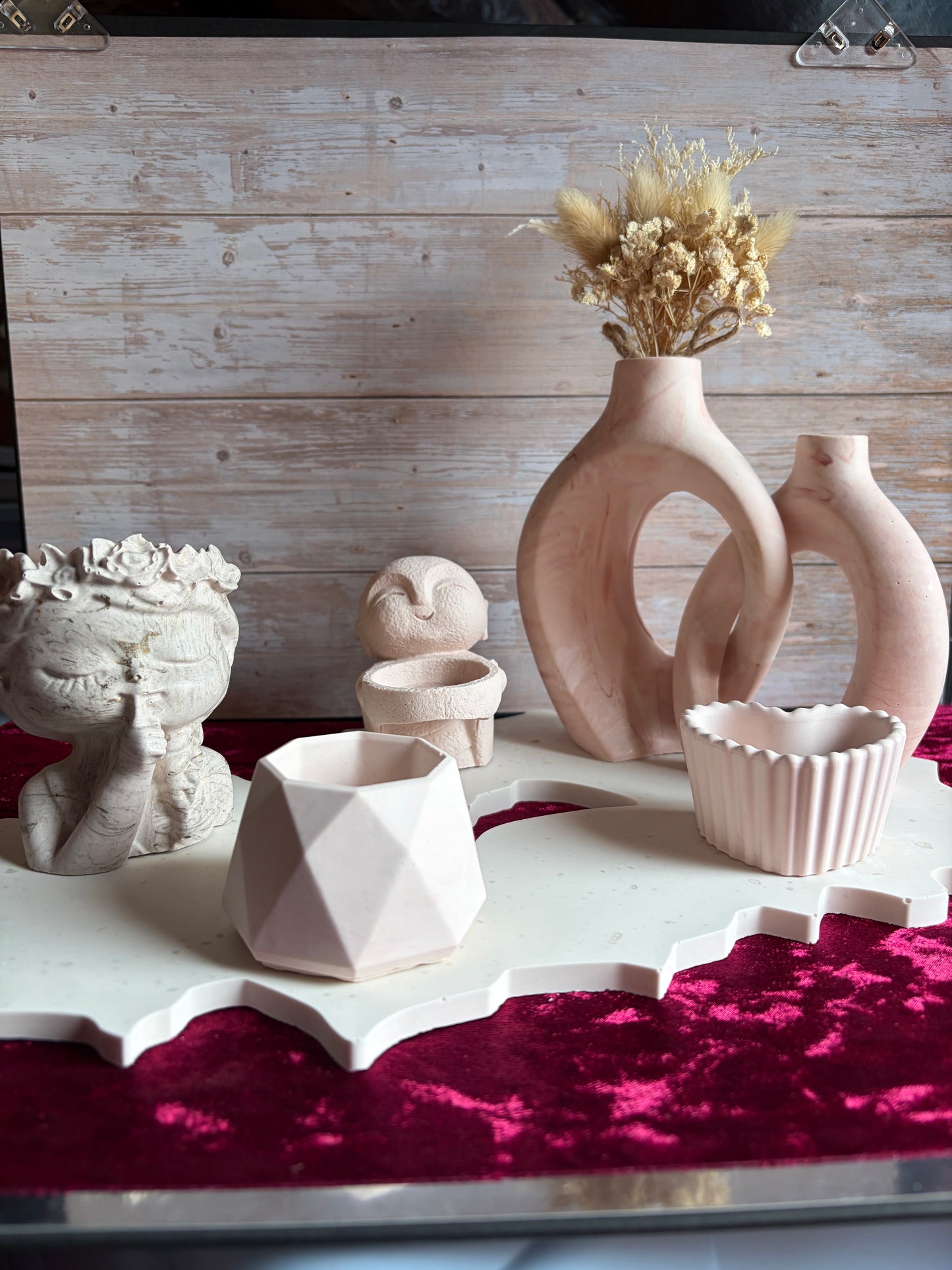 Set à Trou & Entrelacés Rosé